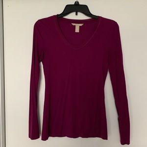 Plum Banana Republic XS long sleeve